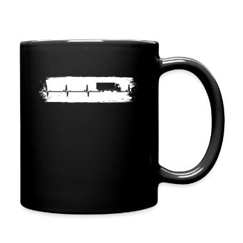 Chauffeur de camion chauffeur de camion chauffeur de camion chauffeur de camion - Mug uni - noir - Droite