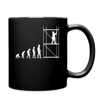 Cadeau drôle d'échafaudage de profession d'échafaudage - Mug uni - noir - Droite