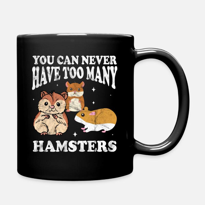 hamster - Mug uni - noir