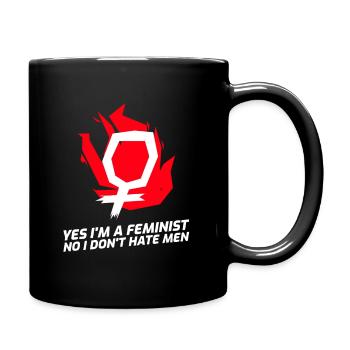 Cadeau féministe féministe féministe - Mug uni - noir - Droite