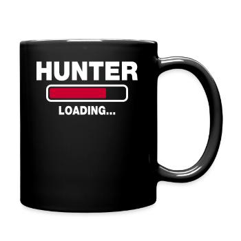 Hunter - Tasse einfarbig - Schwarz - Rechts