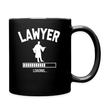 Future Lawyer - Tasse einfarbig - Schwarz - Rechts