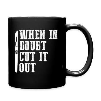 Chirurgien scalpel médecin chirurgie hôpital - Mug uni - noir - Droite