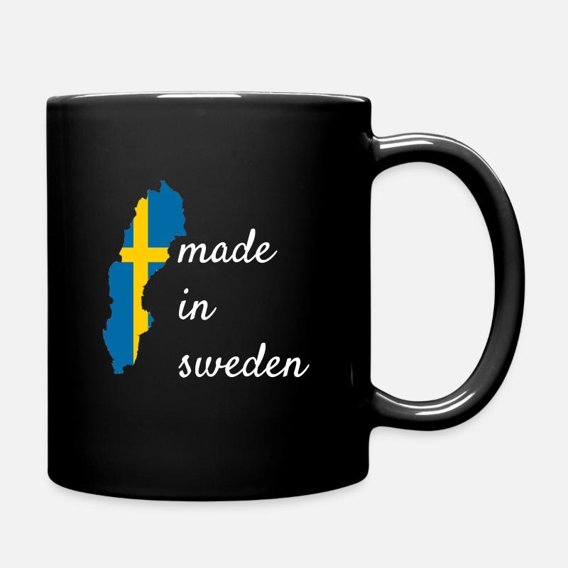 Suède - Mug uni - noir