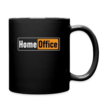 Bureau à domicile Drôle Humour Sarcastique - Mug uni - noir - Droite