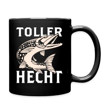 Toller Hecht - Tasse einfarbig - Schwarz - Rechts