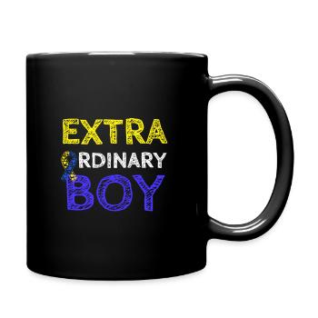 Syndrome de Down extraordinaire du garçon - Mug uni - noir - Droite