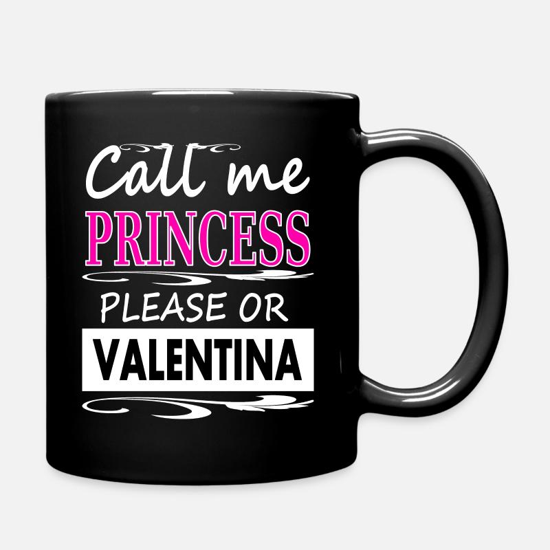 mon nom est Valentina mon nom est le nom de Valentina - Mug uni - noir
