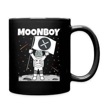 Moonboy XRP Moon Drôle Crypto Moon - Mug uni - noir - Droite