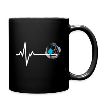 Apotheker Apotheke Geschenkidee Pharmazie - Tasse einfarbig - Schwarz - Rechts
