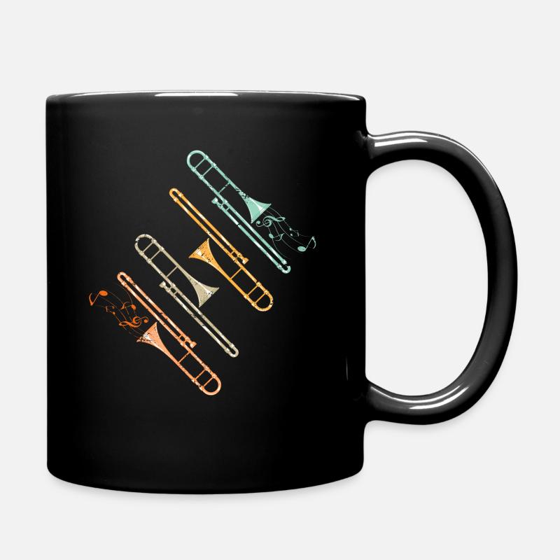 Posaune Marching Band - Tasse einfarbig - Schwarz