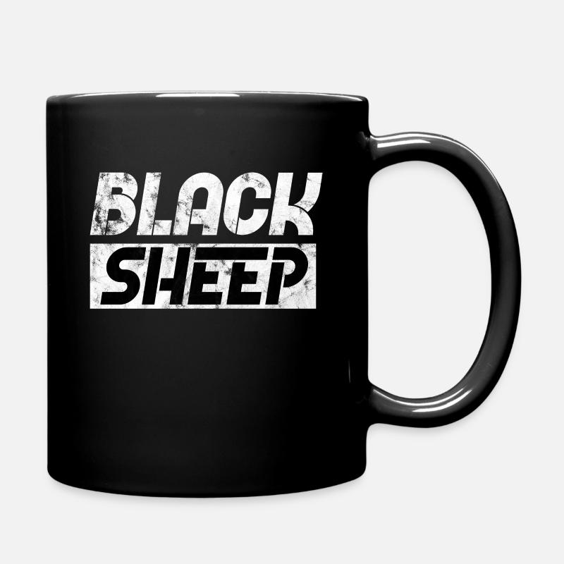 Black Sheep Vintage - Tasse einfarbig - Schwarz