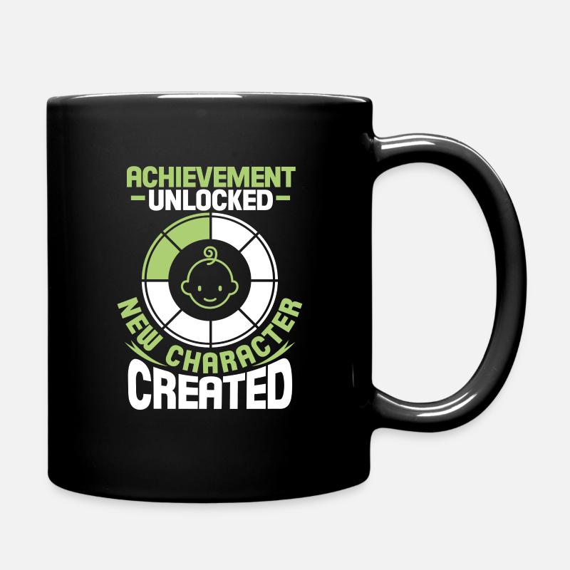 Schwangerschaft - Tasse einfarbig - Schwarz
