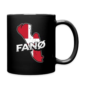 Fanö Fanø - Tasse einfarbig - Schwarz - Rechts