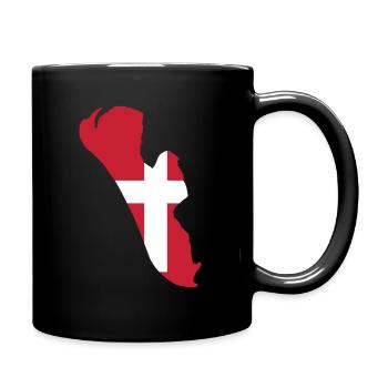 Fanö - Tasse einfarbig - Schwarz - Rechts