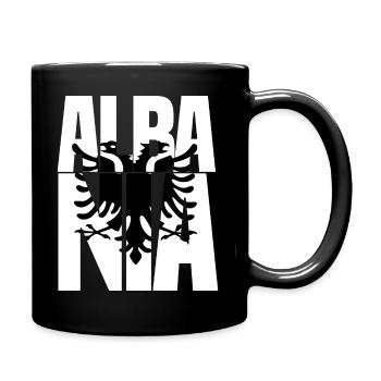 Albanie disant drôle cadeau albanais - Mug uni - noir - Droite
