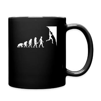 Kletterer Evolution Outfit zum klettern - Tasse einfarbig - Schwarz - Rechts