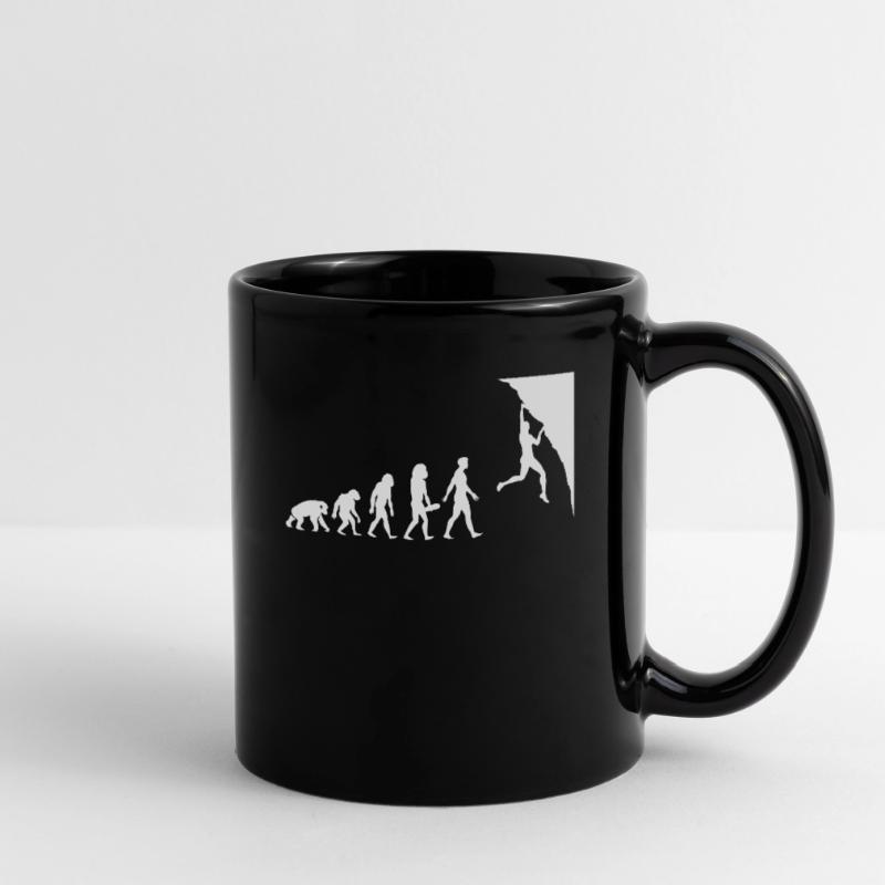 Tenue d'évolution de grimpeur pour l'escalade Mug uni