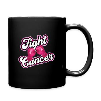 Fight Cancer - Full Colour Mug - black - Right