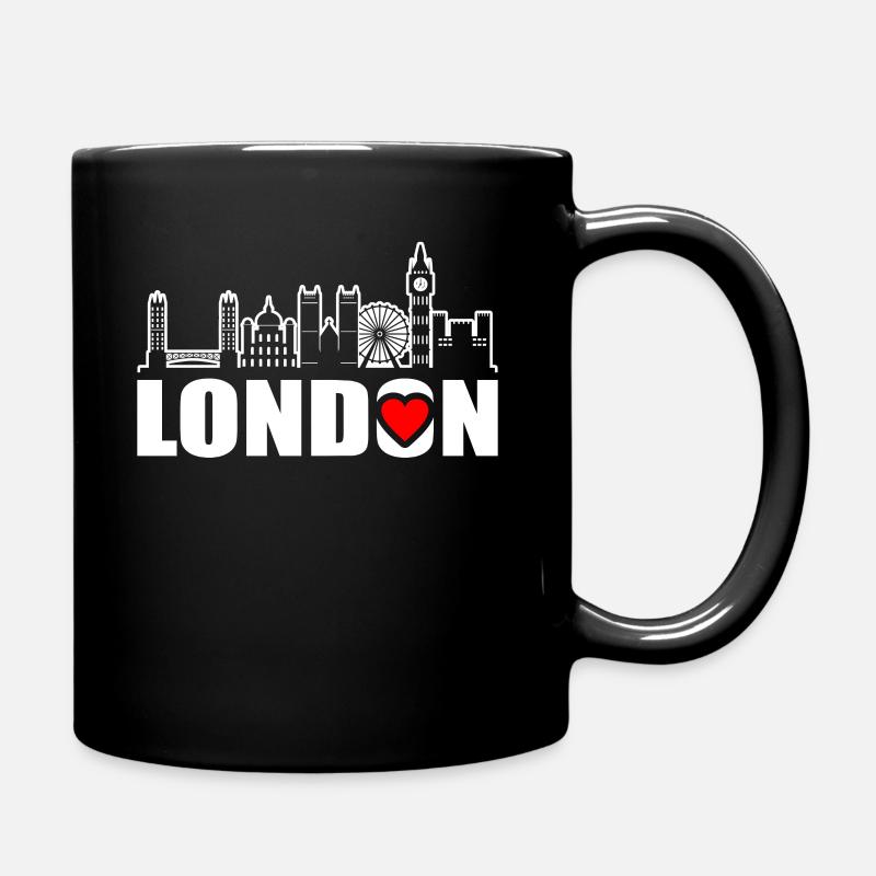 London - Full Colour Mug - black