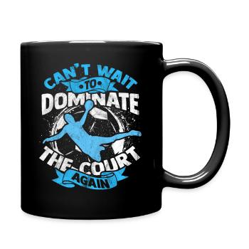 Handball - Full Colour Mug - black - Right