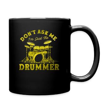 Drummer Drummer Drums Drums Gift - Full Colour Mug - black - Right