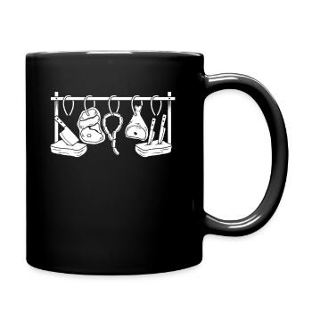 Metzger - Tasse einfarbig - Schwarz - Rechts