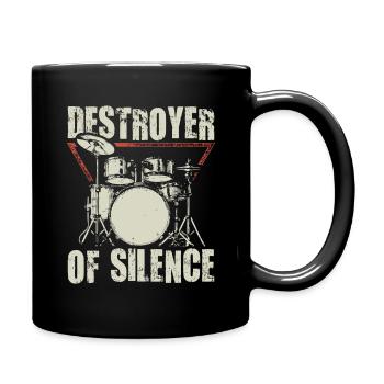 Batteur batteur cadeau batterie batteur - Mug uni - noir - Droite