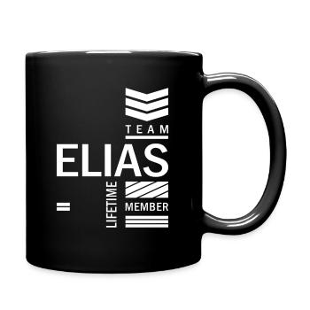 Elias Personalized Name Birthday Gift - Full Colour Mug - black - Right