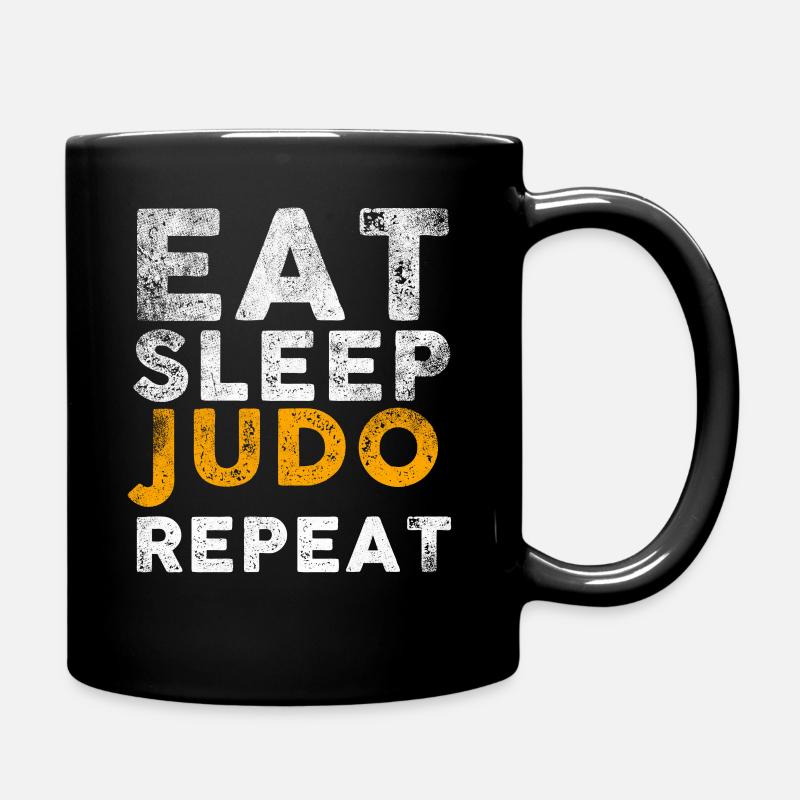 Judo - Tasse einfarbig - Schwarz