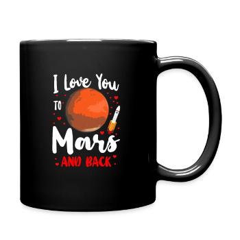 Mars - Mug uni - noir - Droite