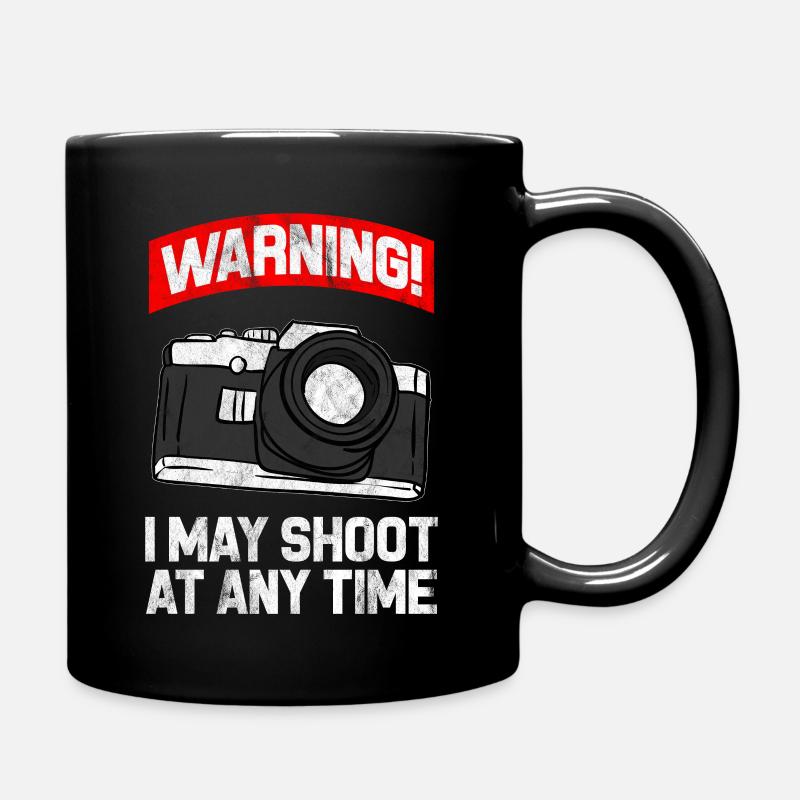 photographer - Full Colour Mug - black