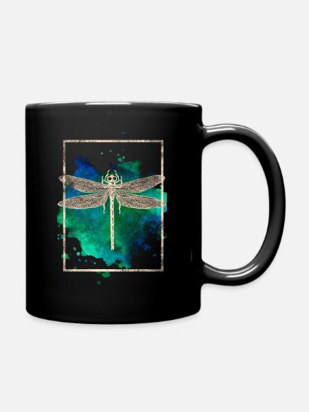 libellule - Mug uni - noir