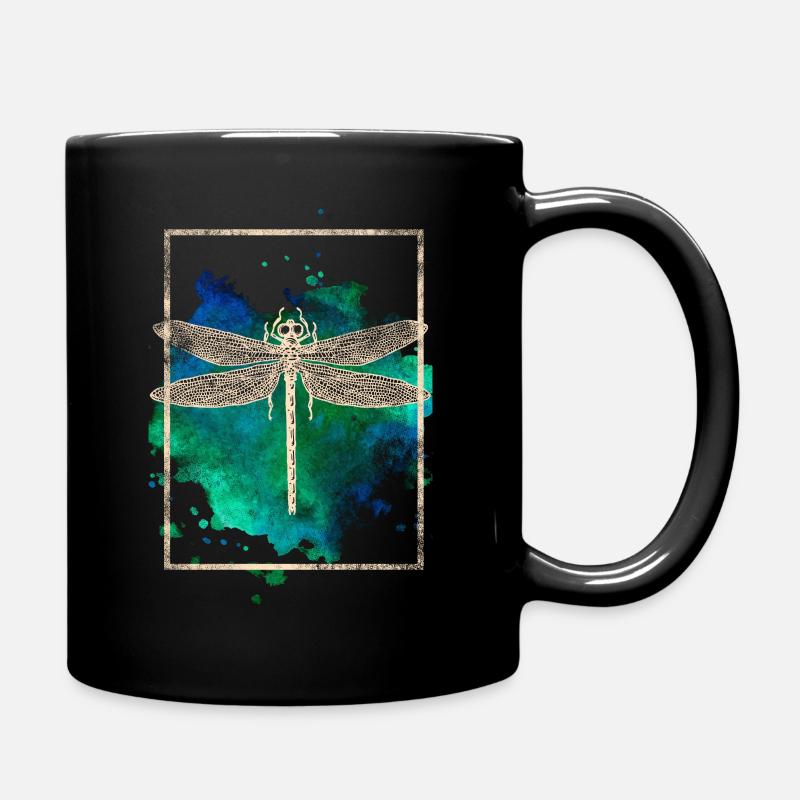 libellule - Mug uni - noir