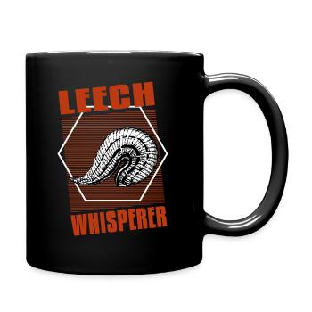 leech whisperer vintage t-shirt - Full Colour Mug - black - Right
