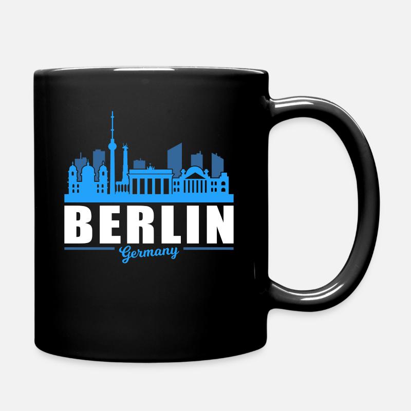 Berlin - Tasse einfarbig - Schwarz
