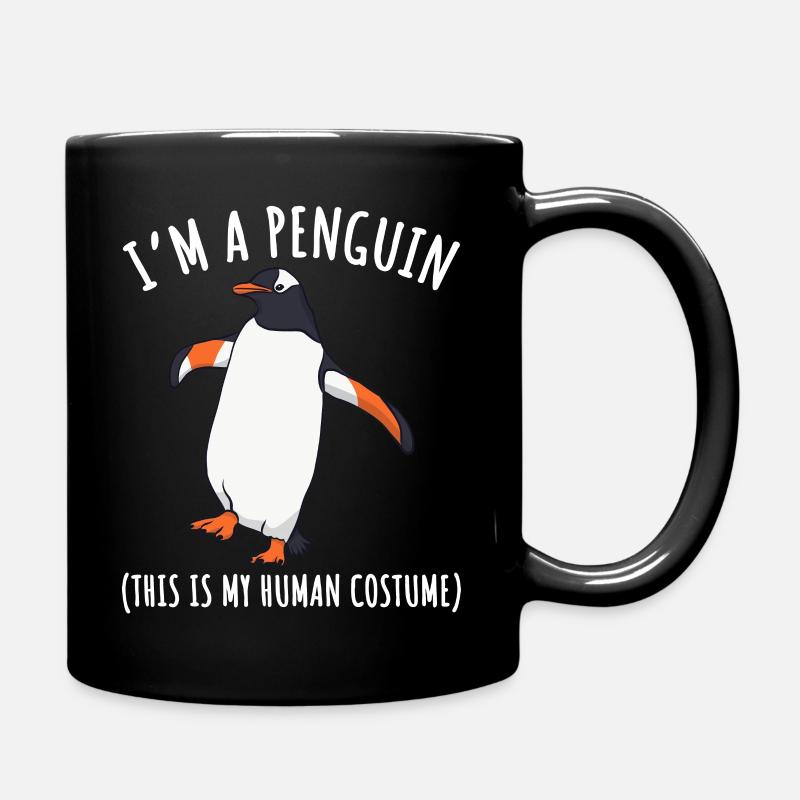 Costume de pingouin motif pingouin Je suis un pingouin - Mug uni - noir