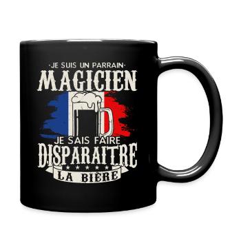 Pate Magier Bier - Tasse einfarbig - Schwarz - Rechts