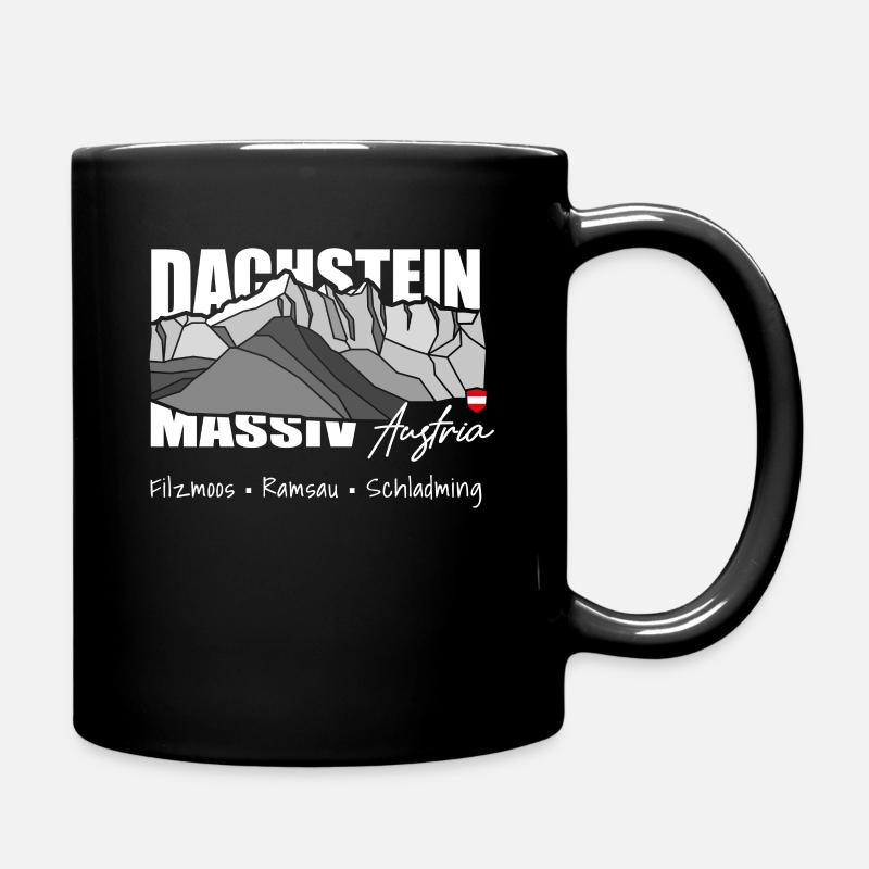 Hoher Dachstein Austria Schladming Steiermark Berg - Tasse einfarbig - Schwarz