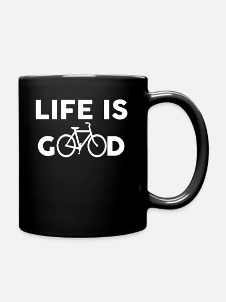 Vélo Vélo BMX VTT Tour - Mug uni - noir