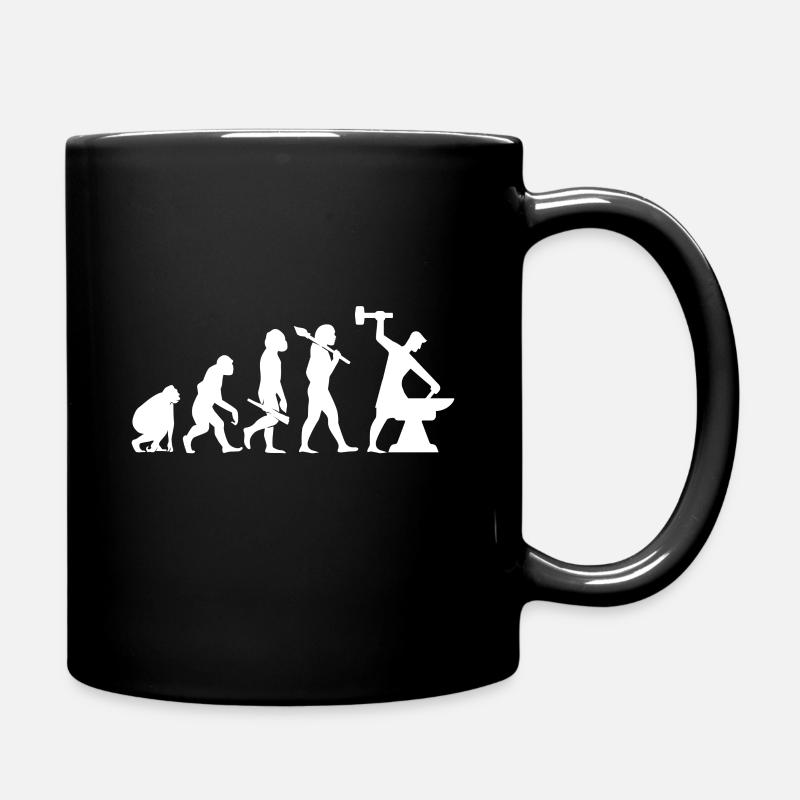 Amboss Schmiedekunst - Tasse einfarbig - Schwarz