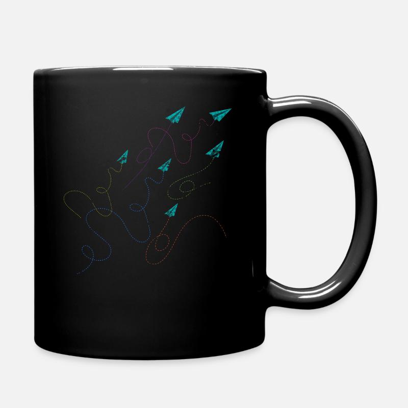 origami - Mug uni - noir
