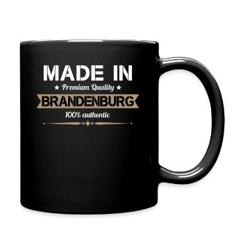 Brandenburg Ossi East Germany Brandenburg - Full Colour Mug - black - Right