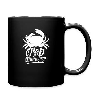 Krabben Flüsterer Krabbe Krabbenfischen Job - Tasse einfarbig - Schwarz - Rechts