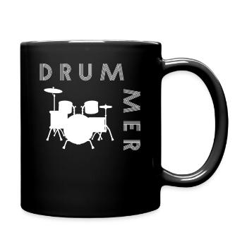 Batteur Batterie Batteur Cadeau - Mug uni - noir - Droite