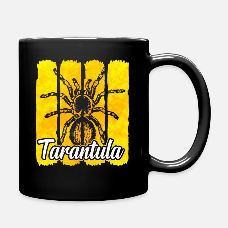 Tarantel Vogelspinne - Tasse einfarbig - Schwarz