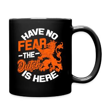 Netherlands Oranje Amsterdam Dutch flag Holland - Full Colour Mug - black - Right