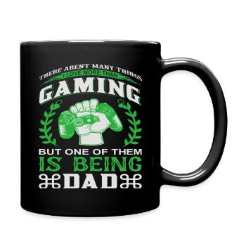 Idée cadeau joueur gamer player - Mug uni - noir - Droite