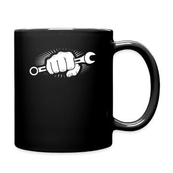 mechanic - Full Colour Mug - black - Right