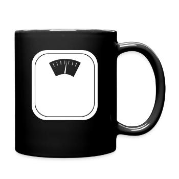Sport de remise en forme - Mug uni - noir - Droite